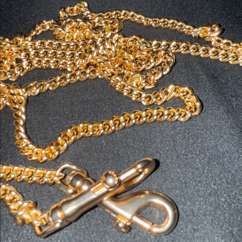 🛍️Coach Gold Chain Purse Strap 🛍️